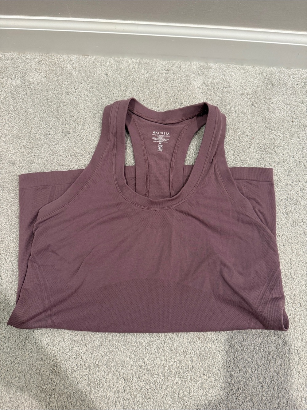 Athleta Plum Racerback Performance Tank - Picture 1 of 3